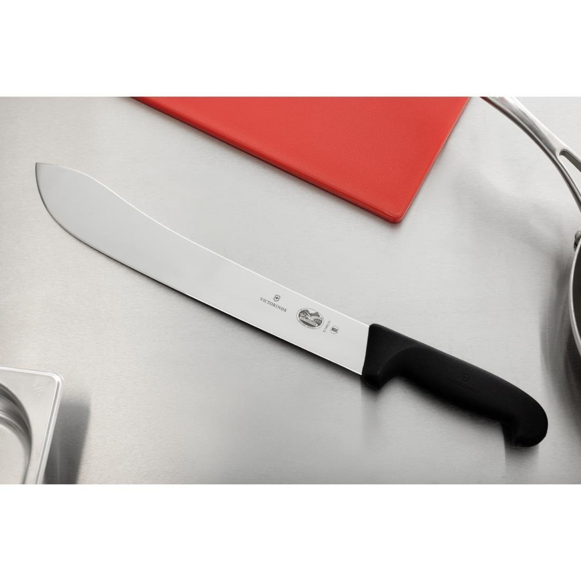 Picture of Victorinox Fibrox Butchers Steak Knife 30.5cm
