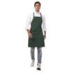 Picture of Chef Works Butchers Bib Apron Hunter Green