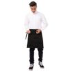 Picture of Chef Works Half Bistro Apron Black