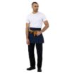 Picture of Southside Waist Apron Denim Blue Tan Ties
