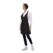 Picture of Chef Works Tuxedo Bib Apron Black