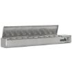 Picture of BLIZZARD 2m Hinged 1/4 Gastronorm Prep Top TOP2000-14EN