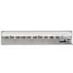 Picture of BLIZZARD 2m Glass Canopy 1/4 Gastronorm Prep Top TOP2000-14CR