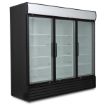 Picture of BLIZZARD 1750L Triple Hinged Glass Door Freezer Display Merchandiser GDF1800