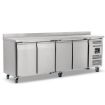 Picture of BLIZZARD Four Hinged Door Refrigerated Counter With Upstand HBC4