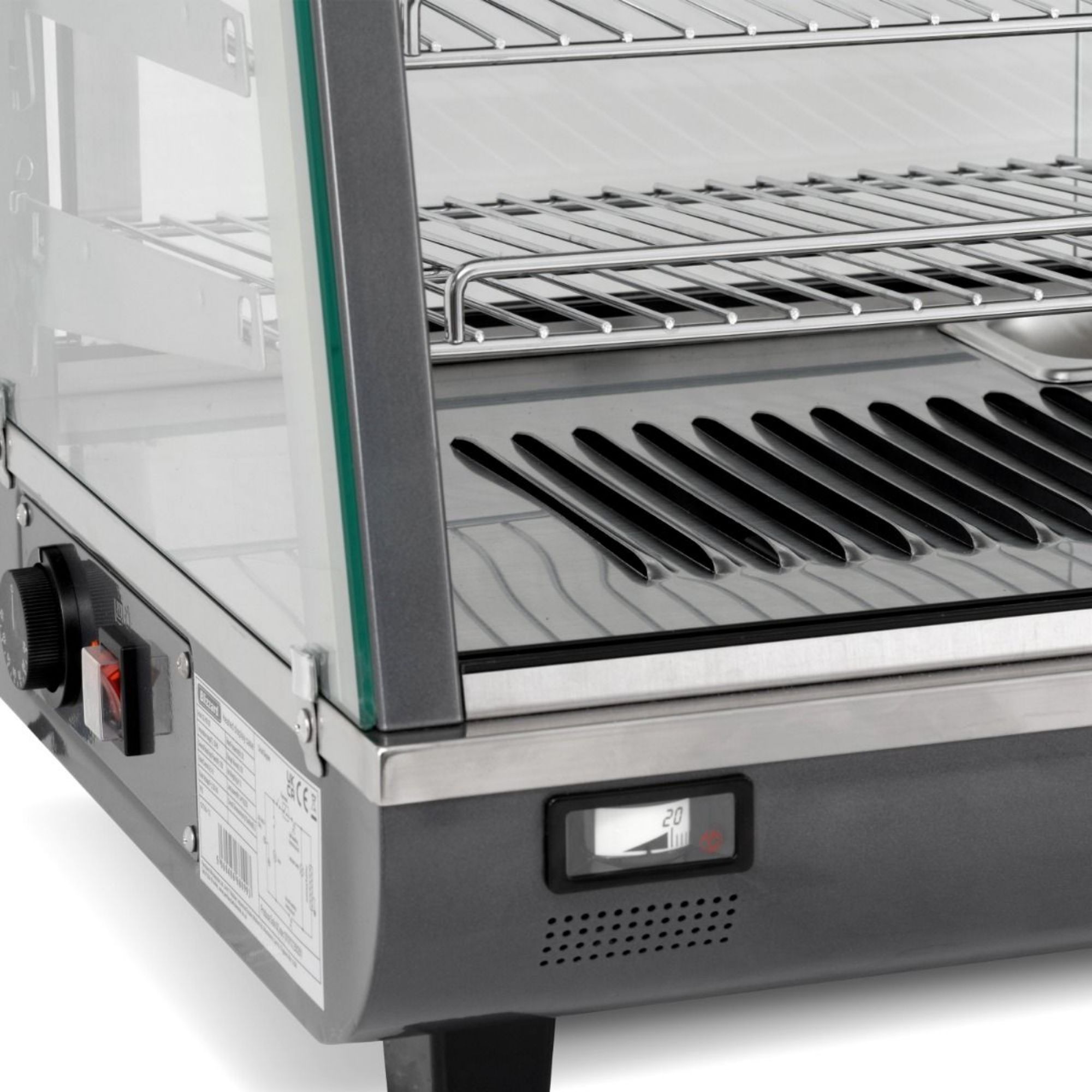 Picture of BLIZZARD 136L Counter Top Dual Access Heated Merchandiser HSS136