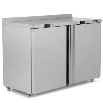 Picture of BLIZZARD Double Hinged Door Freezer/Fridge Workstation UCFR280