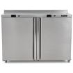 Picture of BLIZZARD Double Hinged Door Freezer/Fridge Workstation UCFR280