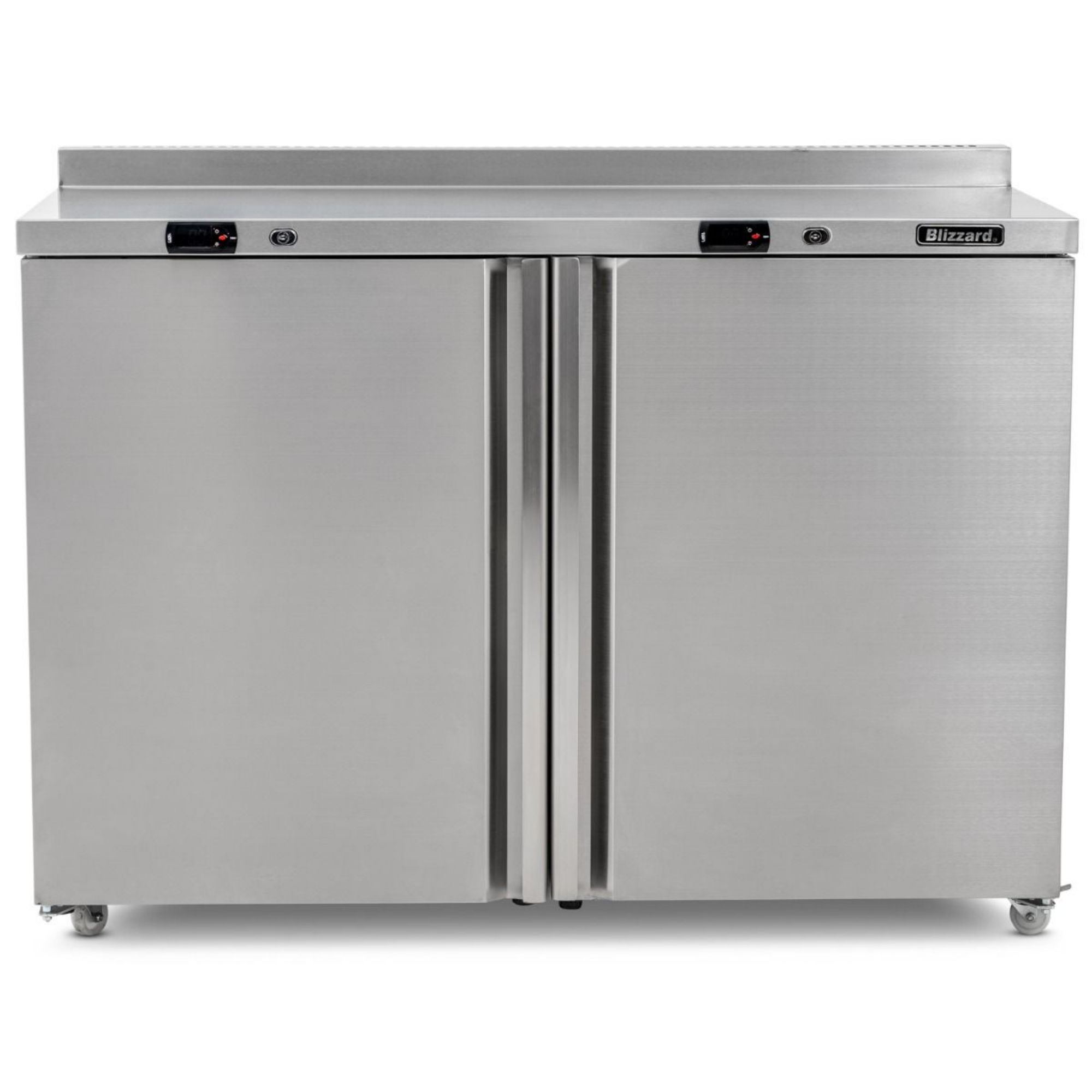 Picture of BLIZZARD Double Hinged Door Freezer/Fridge Workstation UCFR280