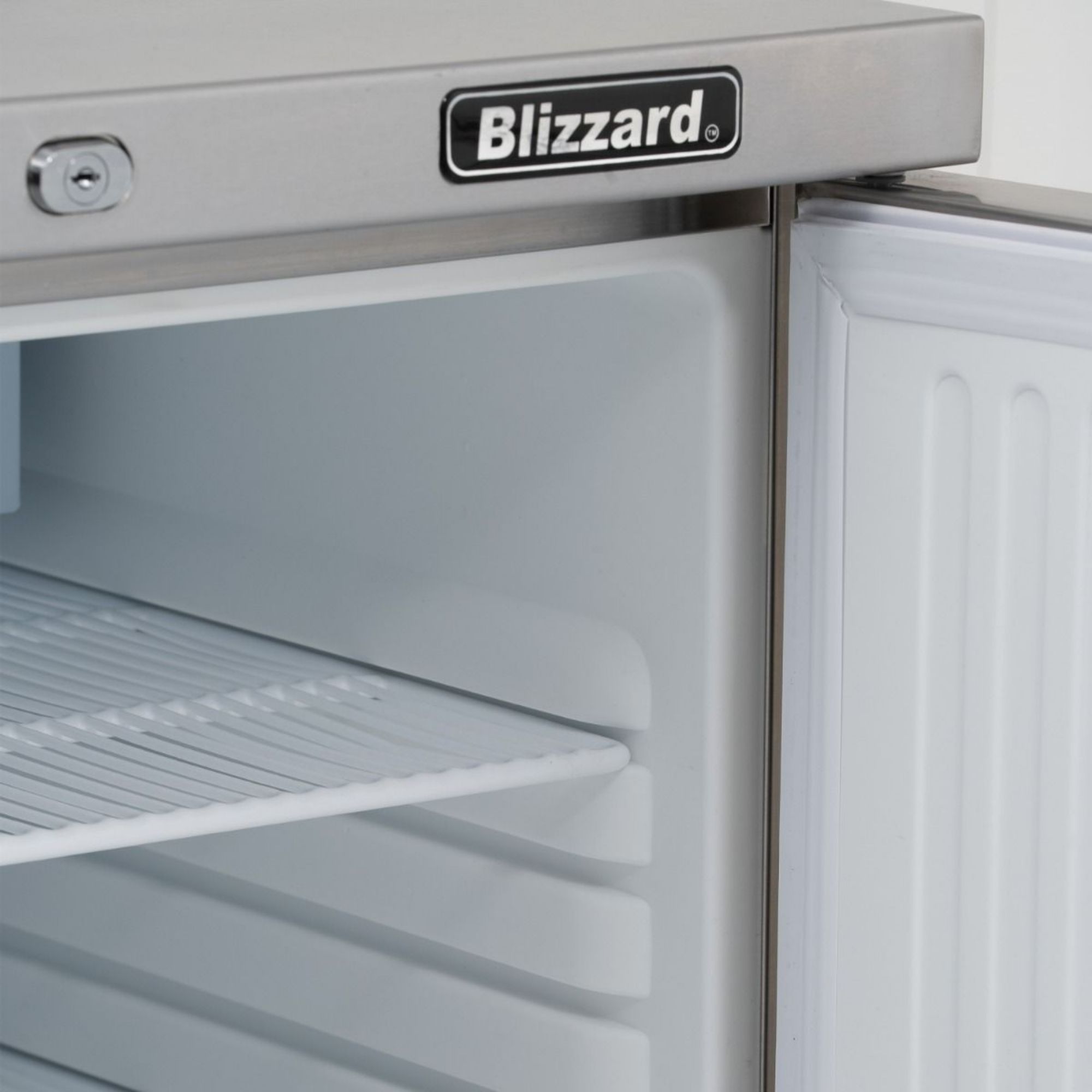 Picture of BLIZZARD Double Hinged Door Freezer/Fridge Workstation UCFR280