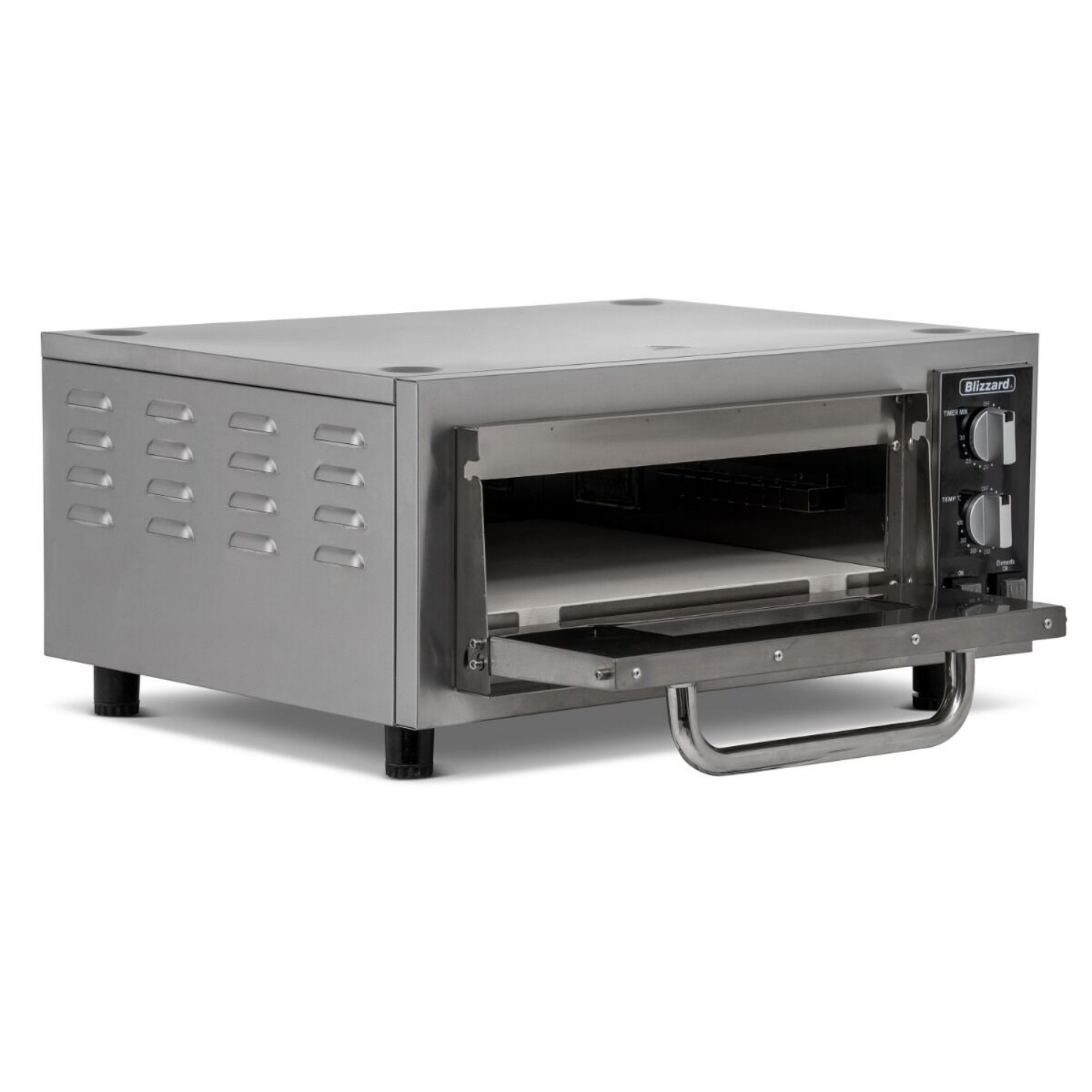Picture of BLIZZARD Single Pizza Oven Stainless Steel BPO1