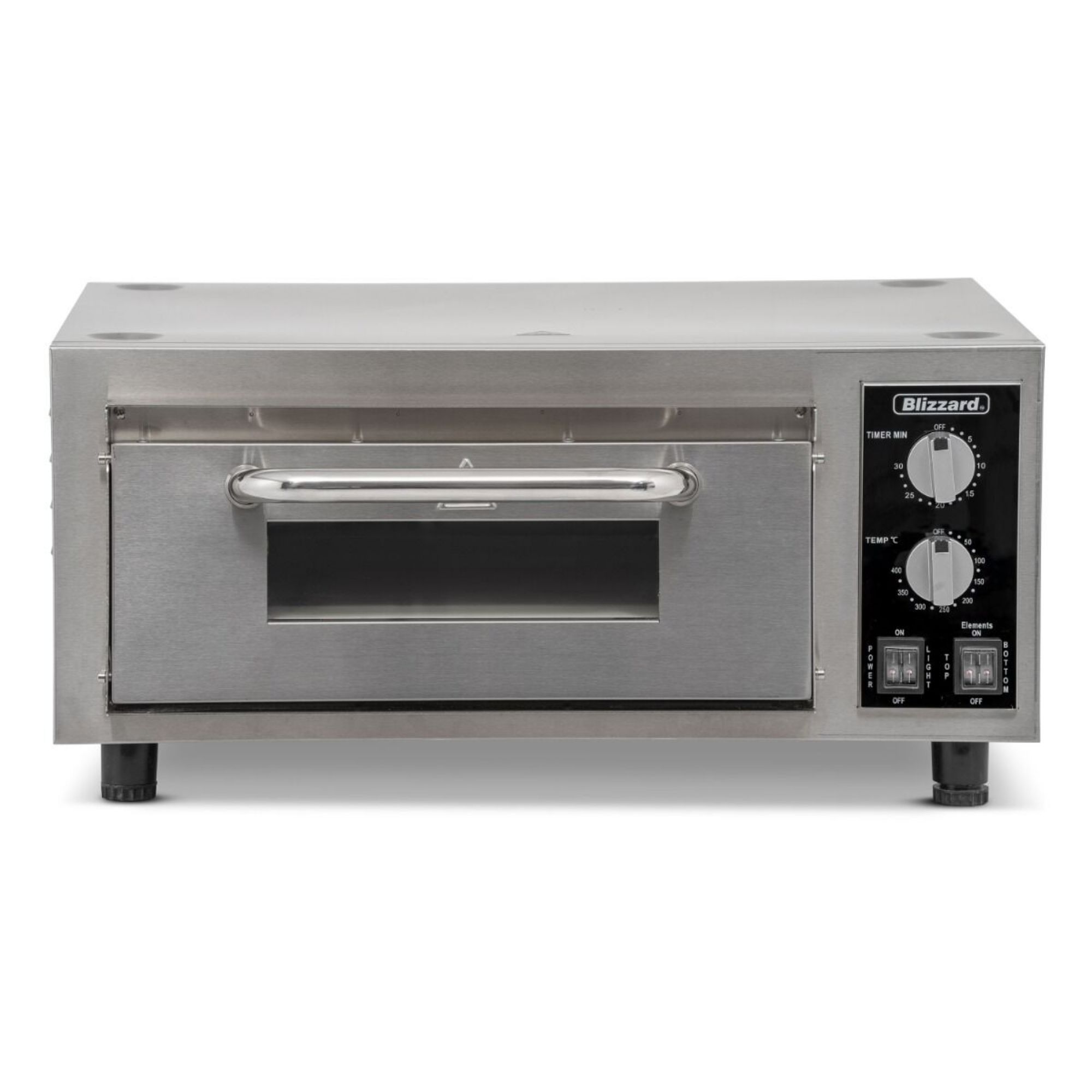 Picture of BLIZZARD Single Pizza Oven Stainless Steel BPO1