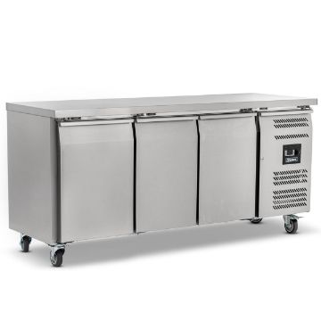 Picture of BLIZZARD 339L Slimline Triple Hinged Door Counter Refrigerator HBC3SL