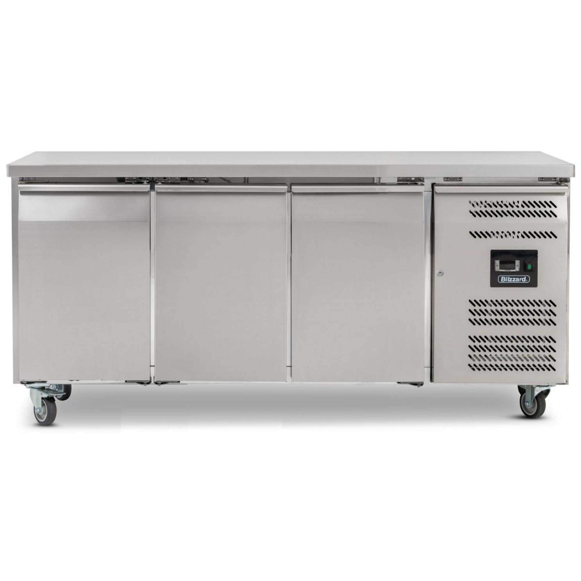 Picture of BLIZZARD 339L Slimline Triple Hinged Door Counter Refrigerator HBC3SL