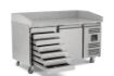 Picture of BLIZZARD 580L Single Door Pizza Prep With Neutral Drawers BPB1500-7N