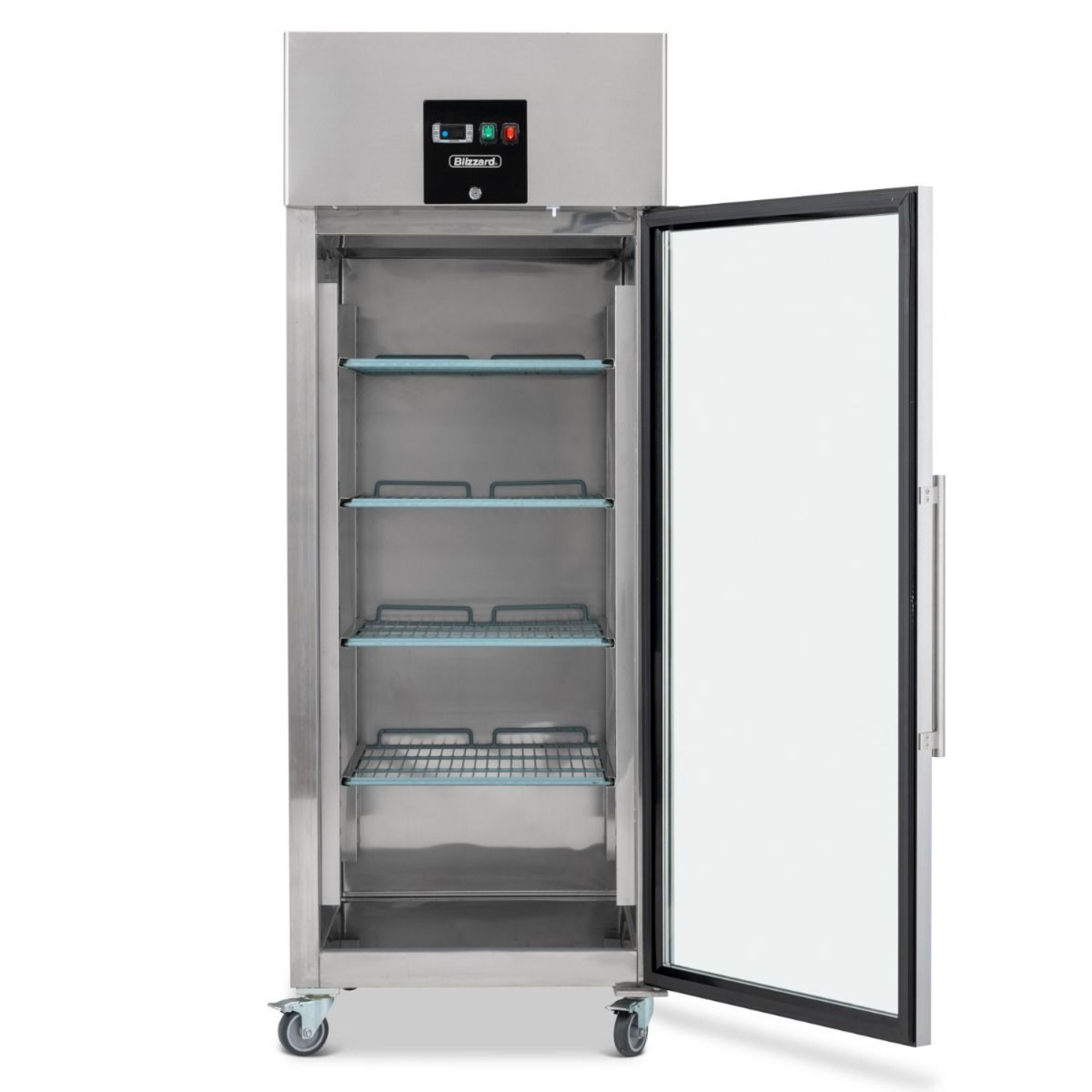Picture of BLIZZARD Upright 650L Single Glass Door Refrigerator BR1SSCR