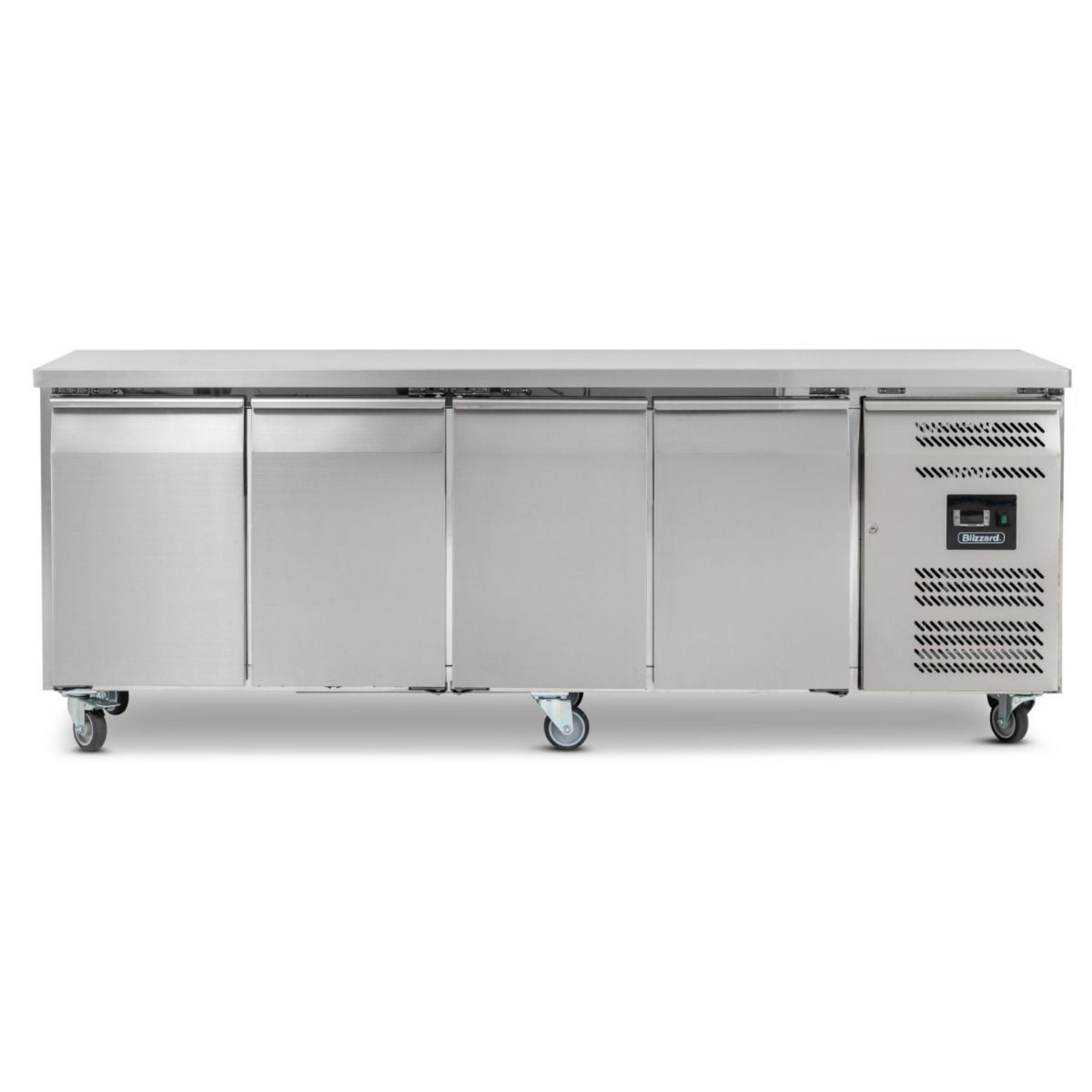 Picture of BLIZZARD 4 Door Refrigerated Counter Without Upstand HBC4NU