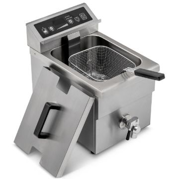 Picture of BLIZZARD Blizzard 8L Single Tank Induction Fryer BIF