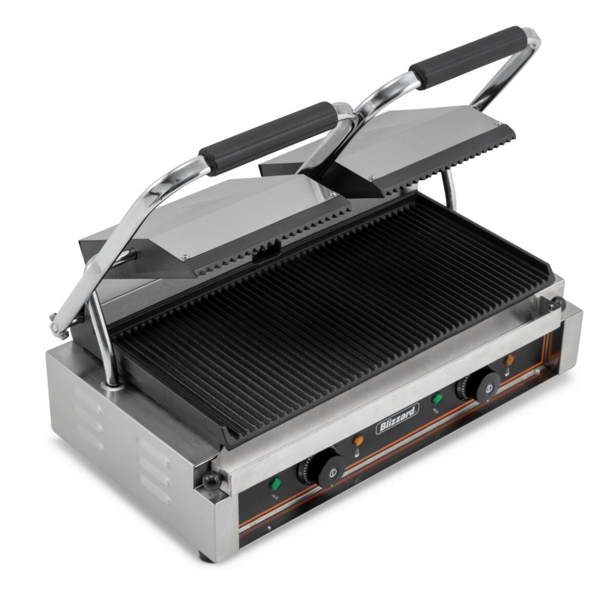 Picture of BLIZZARD Double Contact Grill Top & Bottom Ribbed BRRCG2