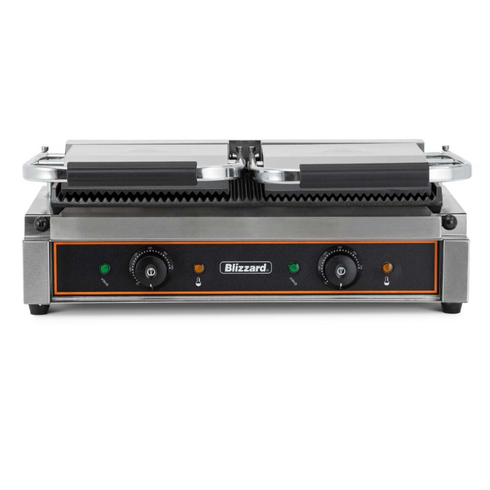 Picture of BLIZZARD Double Contact Grill Top & Bottom Ribbed BRRCG2