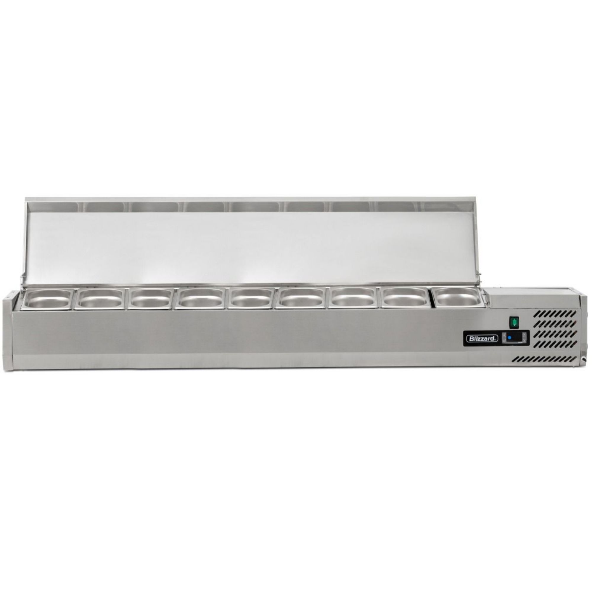 Picture of BLIZZARD 2m Hinged 1/3 Gastronorm Prep Top TOP2000EN