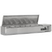Picture of BLIZZARD 1.5m Hinged 1/3 Gastronorm Prep Top TOP1500EN