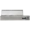 Picture of BLIZZARD 1.5m Hinged 1/3 Gastronorm Prep Top TOP1500EN