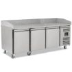 Picture of BLIZZARD 580L Triple Door Prep Counter with Granite Worktop BPB2000