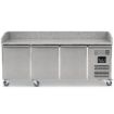 Picture of BLIZZARD 580L Triple Door Prep Counter with Granite Worktop BPB2000