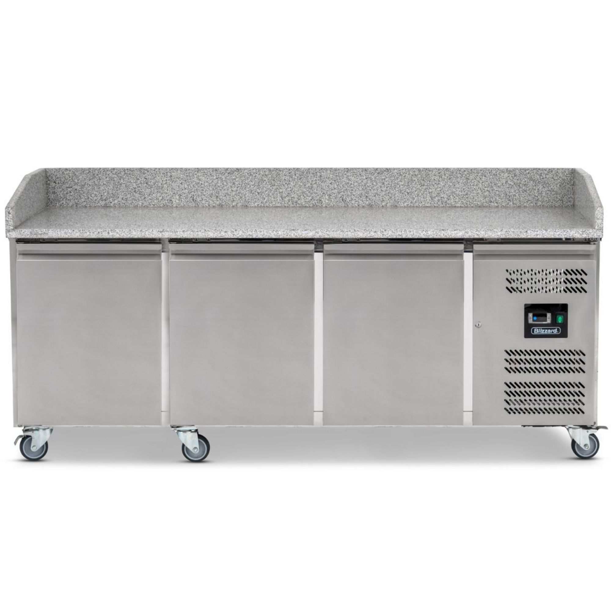 Picture of BLIZZARD 580L Triple Door Prep Counter with Granite Worktop BPB2000
