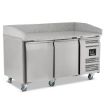 Picture of BLIZZARD Double Door Pizza Prep Counter & Granite Worktop BPB1500