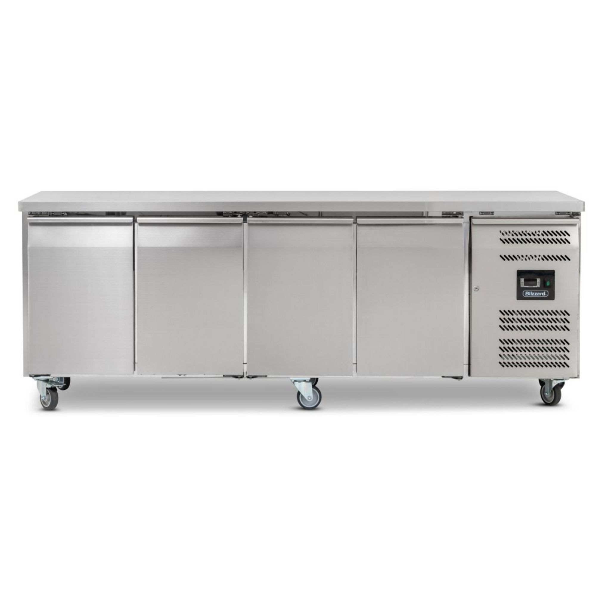 Picture of BLIZZARD 449L Slimline Four Hinged Door Counter Refrigerator HBC4SL