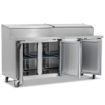 Picture of BLIZZARD 417L Triple Door Prep Counter With Raised Collar HBC3EN