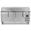 Picture of BLIZZARD 417L Triple Door Prep Counter With Raised Collar HBC3EN