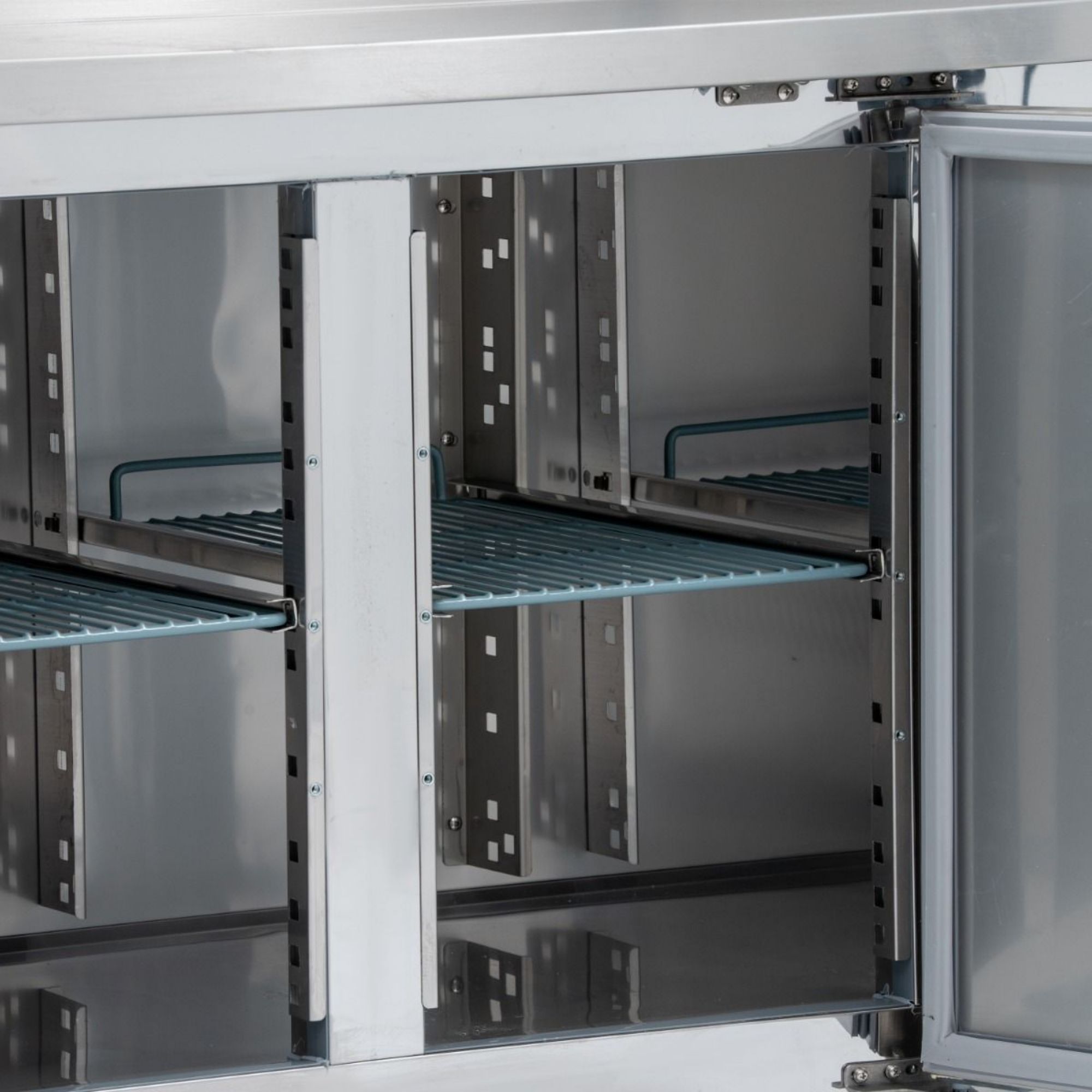 Picture of BLIZZARD 417L Triple Door Prep Counter With Raised Collar HBC3EN