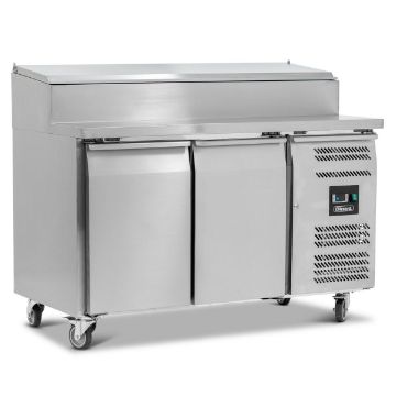 Picture of BLIZZARD Double Door Prep Counter With Raised Collar HBC2EN