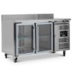Picture of BLIZZARD 417L Double Glass Door Counter With Upstand HBC2CR