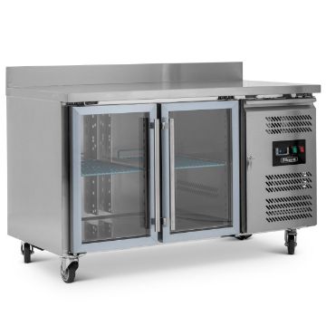 Picture of BLIZZARD 417L Double Glass Door Counter With Upstand HBC2CR
