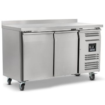 Picture of BLIZZARD Double Hinged Door Counter Refrigerator With Upstand HBC2