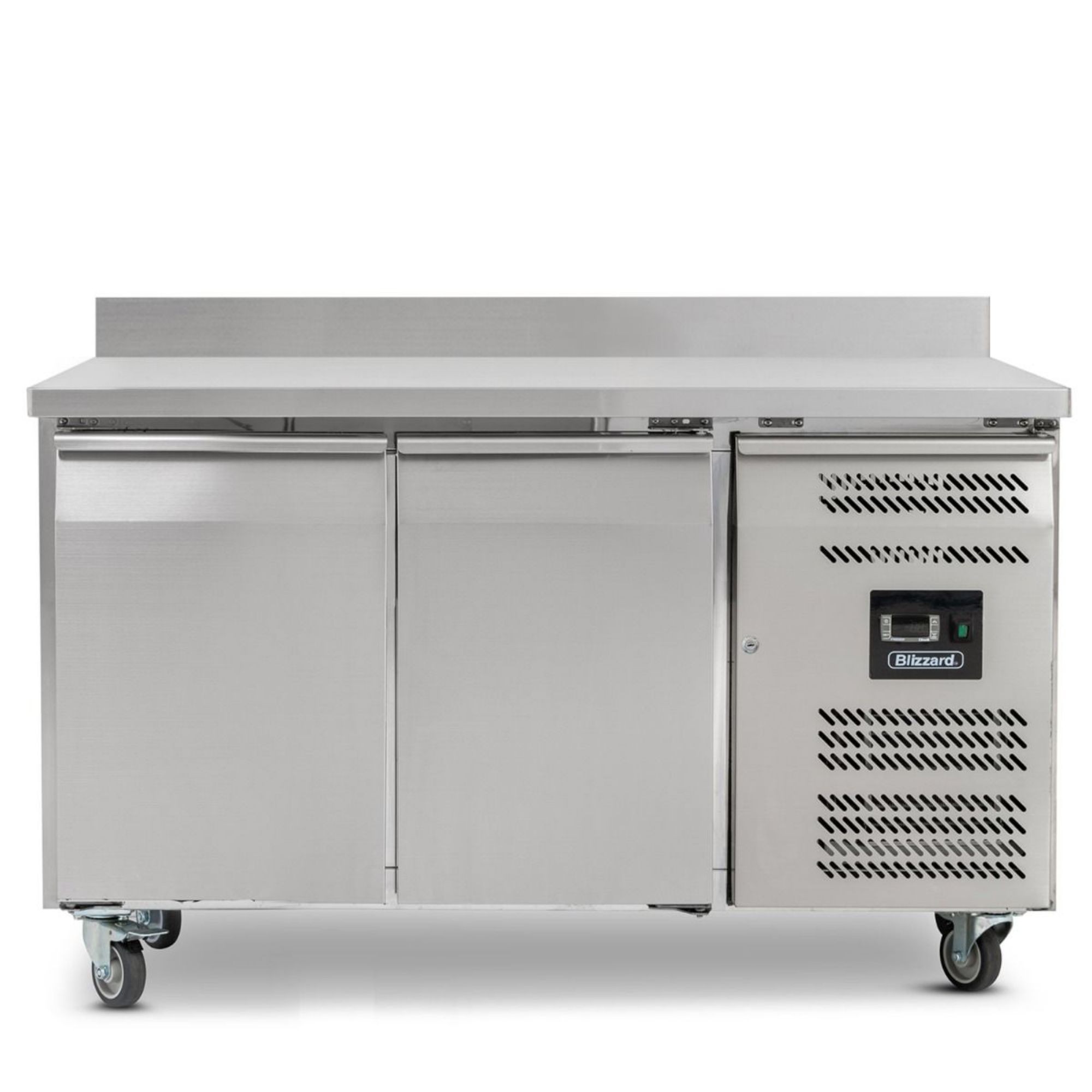Picture of BLIZZARD Double Hinged Door Counter Refrigerator With Upstand HBC2