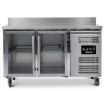 Picture of BLIZZARD 417L Double Glass Door Counter With Upstand HBC2CR