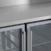 Picture of BLIZZARD 417L Double Glass Door Counter With Upstand HBC2CR