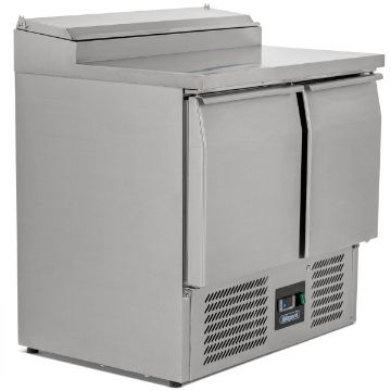 Picture of BLIZZARD 254L Double Door Counter With Raised Collar BCC2EN