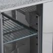 Picture of BLIZZARD Compact Double Door Counter Refrigerator with Granite Worktop BCC2-GR-TOP