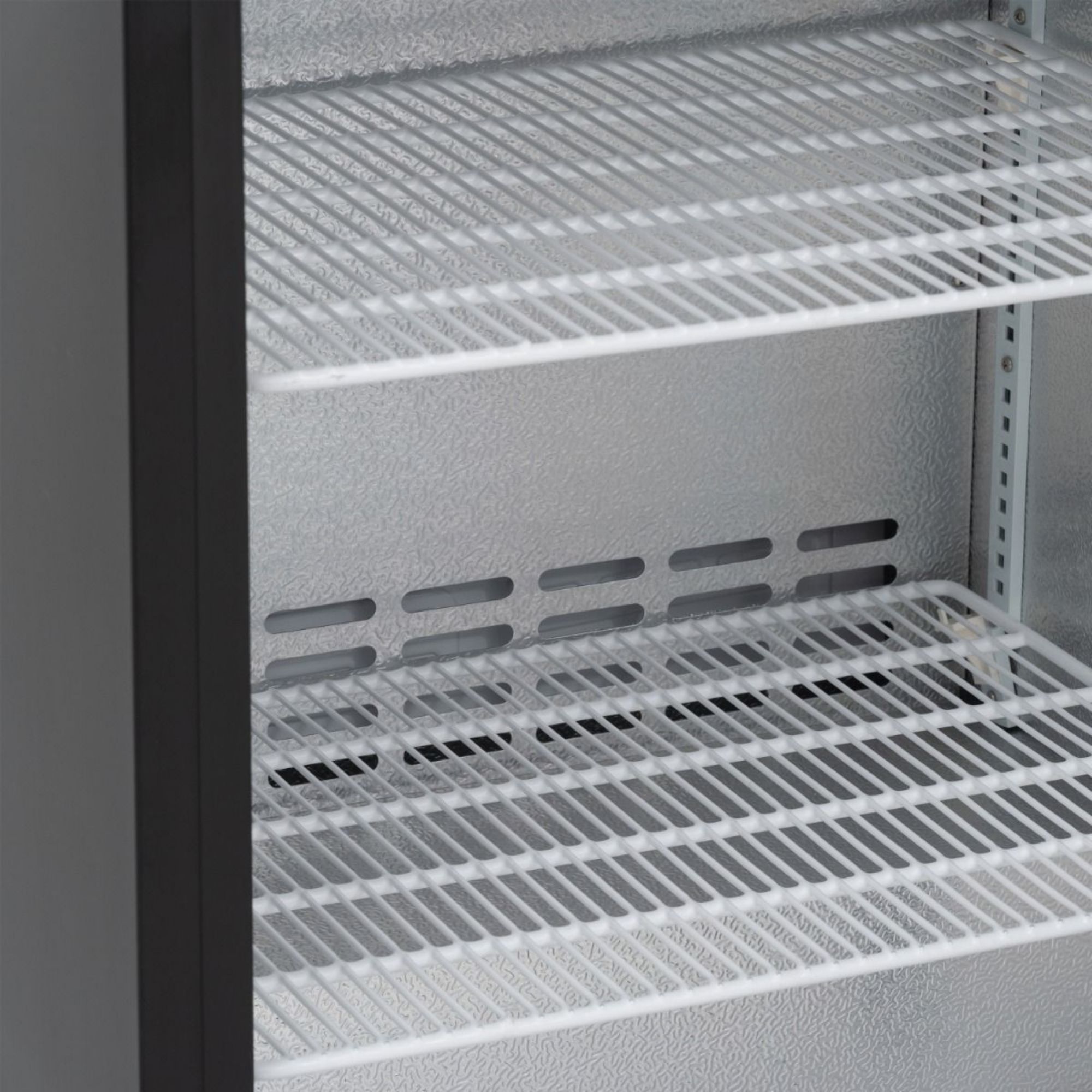 Picture of BLIZZARD Double Hinged Glass Door Bottle Cooler Black BAR2