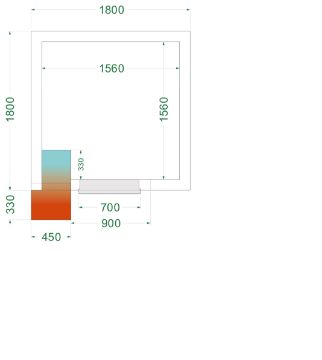 Picture of Tefcold CRNF1818 Freezer Room (Freezing) H2200 x W1800 x D1800