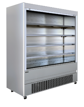 Picture of Tefcold MCX200M, Stainless Steel Multideck with shutter