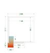 Picture of Tefcold CRPF2121 Coldroom (Cooling) H2200 x W2100 x D2100