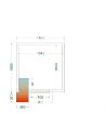 Picture of Tefcold CRPF1818 Coldroom (Cooling) H2200 x W1800 x D1800