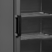 Picture of Tefcold UFSC371G Black Glass Door Display Freezer